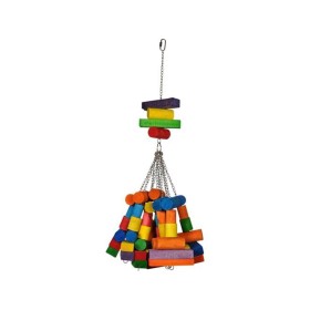 VADIGRAN Bird Toy wood big cubes multi color 76cm