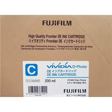 Fujifilm DE Ink Cartridge 200 ml cyan - Tintenpatrone Cyan