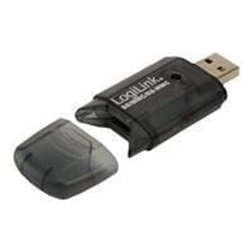 LogiLink USB Card Reader SDHC/MMC Schwarz