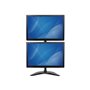StarTech.com Vertical Dual Monitor Stand - Steel - For Monitors up to 27in
