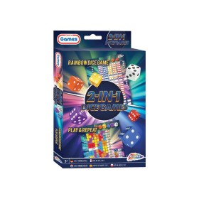 Grafix Dice Games 2in1 (Rainbow Dice & Play and Repeat)