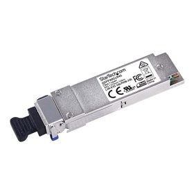 StarTech.com 40 Gigabit Fiber 40GBase-LR4 QSFP+ Transceiver Module - Cisco QSFP-40G-LR4-S Compatible - SM LC - 10 km (6.2 mi.)