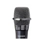Lenco MCW-011BK - Wireless microphone with 6.3 mm battery powered receiver