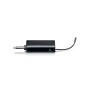 Lenco MCW-011BK - Wireless microphone with 6.3 mm battery powered receiver