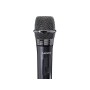 Lenco MCW-011BK - Wireless microphone with 6.3 mm battery powered receiver