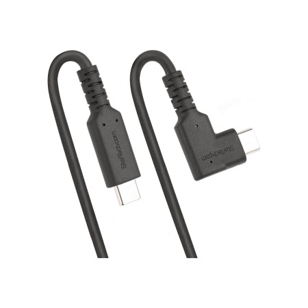StarTech.com 6ft (2m) Rugged Right Angle USB-C Cable USB 3.2 Gen 1 (5 Gbps) USB C to C Data Transfer Cable 4K 60Hz DP Alt Mode 1