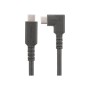 StarTech.com 6ft (2m) Rugged Right Angle USB-C Cable USB 3.2 Gen 1 (5 Gbps) USB C to C Data Transfer Cable 4K 60Hz DP Alt Mode 1