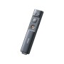 Baseus Orange Dot Multifunctionale remote control for presentation with a laser pointer - gray