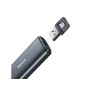 Baseus Orange Dot Multifunctionale remote control for presentation with a laser pointer - gray