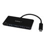 StarTech.com USB C Hub with PD 2.0 4-Port USB-Hubs - 4 - Schwarz