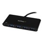 StarTech.com USB C Hub with PD 2.0 4-Port USB-Hubs - 4 - Schwarz