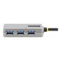 StarTech.com U01043-USB-EXTENDER USB-Hubs - USB 3.2 - 4 - silber