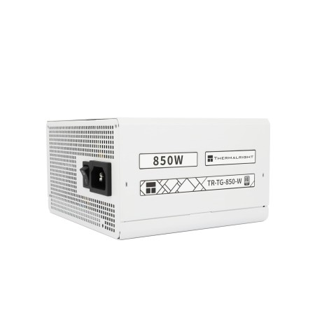 Thermalright TG (Modular) Weiß mit RGB LED-Beleuchtung - Netzteile - 850 Watt - 120 mm - ATX 3.0 - 80 Plus Gold zertifiziert
