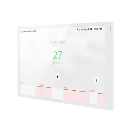 Crestron Electronics Crestron Room Scheduling Touch Screen TSS-1070-W-S - room manager - Bluetooth 802.11a/b/g/n/ac - smooth whi