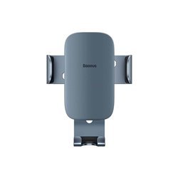 Baseus Metal Age II gravitational car phone holder to round ventilation grid (grey)