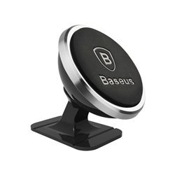 Baseus Magnetic car holder for smartphone (silver)