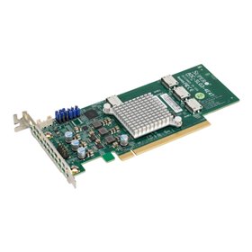 Supermicro AOC-SLG3-4E4T - storage controller - PCIe 3.0 - PCIe 3.0 x16