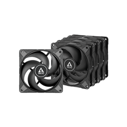 Arctic P12 Max - 5-pack value pack - Gehäuselüfter - 120mm - Schwarz - 26 dBA