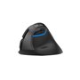 DeLUX Wireless Vertical Mouse Delux M618Mini DB BT+2.4G 2400DPI (black) - Vertical mouse (Schwarz)
