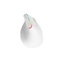 DeLUX Wireless Vertical Mouse Delux M618C 2.4G 1600DPI RGB (white) - Vertical mouse (Weiß)