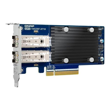 QNAP QXG-10G2SF-X710 Dual-port 10 GbE network expansion card
