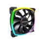 Montech AX140 PWM BK - Gehäuselüfter - 140mm - Schwarz mit RGB LED - 28 dBA
