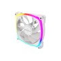Montech RX120 PWM WH - Reverse - Gehäuselüfter - 120mm - Weiß mit RGB-Beleuchtung - 27 dBA