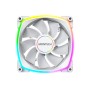 Montech RX140 PWM WH - Reverse - Gehäuselüfter - 140mm - Weiß mit RGB-Beleuchtung - 28 dBA