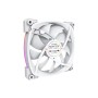Montech RX140 PWM WH - Reverse - Gehäuselüfter - 140mm - Weiß mit RGB-Beleuchtung - 28 dBA