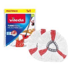 Vileda TURBO 2in1 rotary mop insert 2 pcs