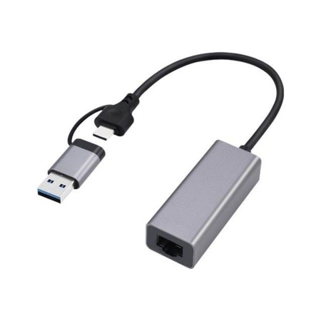 Gembird Cablexpert A-USB3AC-LAN-01 USB 3.1 + type-C Gigabit network adapter space grey