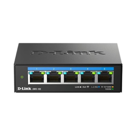 D-Link DMS-105 5-Port Multi-Gigabit Unmanaged Switch