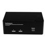 StarTech.com 2-Port DisplayPort Dual-Monitor KVM Switch - 4K 60Hz - KVM / audio / USB switch - 2 porte