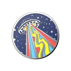 PopSockets PopGrip - finger grip/kickstand for mobile phone - enamel