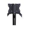 Sinox StandView TV Floor Mount with wheels and rot 25 kg 65" 200 - 200 mm