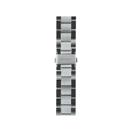 Withings Metal Wristband-Oyster Silver - 20 mm
