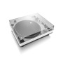 Lenco L-3810WH - Direct-drive Record Player with USB/PC encoding - White - Plattenspieler Weiß