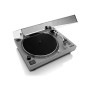 Lenco L-3810GY - Direct-drive Record Player with USB/PC encoding - Grey - Plattenspieler Grau