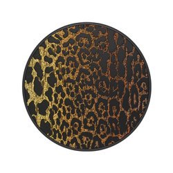 PopSockets Embossed Metal Leopard Removable Grip with Standfunction LUXE