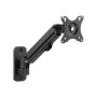 Gembird MA-WA1-01 mounting kit - adjustable arm - for LCD display - fine texture black