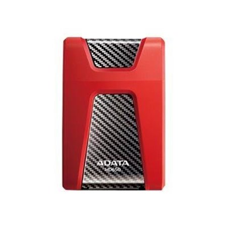 A-Data DashDrive Durable HD650 - Extern Festplatte - 2TB - Rot
