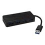 StarTech.com USB 3.0 Hub 4-port with Charge Port USB-Hubs - USB 3.2 - 4 - Schwarz
