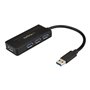 StarTech.com USB 3.0 Hub 4-port with Charge Port USB-Hubs - USB 3.2 - 4 - Schwarz
