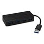 StarTech.com USB 3.0 Hub 4-port with Charge Port USB-Hubs - USB 3.2 - 4 - Schwarz