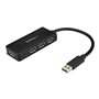 StarTech.com USB 3.0 Hub 4-port with Charge Port USB-Hubs - USB 3.2 - 4 - Schwarz