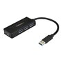StarTech.com USB 3.0 Hub 4-port with Charge Port USB-Hubs - USB 3.2 - 4 - Schwarz