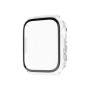 FIXED PURE Case w. Glass for Apple Watch 45 mm Clear