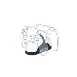 BigBen Interactive Chargning Station for 2 x DualSense Controllers - Wired - Sony PlayStation 5