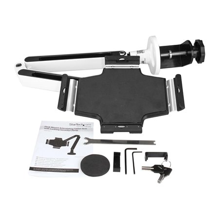 StarTech.com Desk-Mount Tablet Stand - Articulating Arm - For iPad or Android - justerbar arm