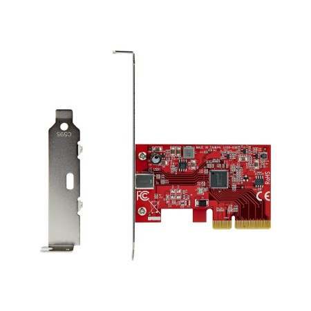 StarTech.com USB 3.2 Gen 2x2 PCIe Card - USB-C 20Gbps PCI Express 3.0 x4 Controller - USB Type-C Add-On PCIe Expansion Card -Win
